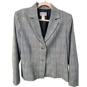 Pendleton wool plaid blazer sz 12